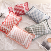 Buckwheat Shell Pillow Han Style All-cotton Pillowcase Kids Adults Students Buckwheat Leather Pillow Inner pillow for the afternoon nap