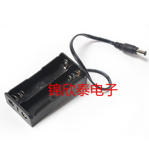 18650 battery case 2 section tandem with 5 5 * 2 1DC head 18650 Lithium battery holder 2 knob 18650 battery case