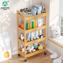 Bookcase shelkers Home children floor bookshelves Mobile modern minimalist storage shelves Easy display cabinet storage racks