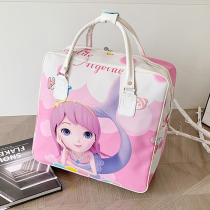 Travel Bag Cashier Bags Cartoon Admitted to stay in school Childrens summer camp luggage Luggage Carry-on Bag
