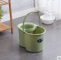 Clean mop bucket squeeze bucket wash mop bucket mop clean mop bucket thicken and increase capacity