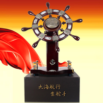 Large pilot rudder floor ornaments housewarming opening ceremony office decoration helmsman hotel company opening gifts