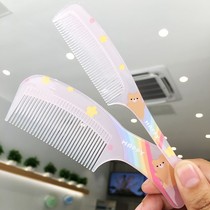 A childrens new plastic comb little girl Summer comb hair hair pick comb female baby does not hurt hair tie hair flat