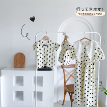 22 Summer Korea Podot dolls collar Grand-collar pro-son dress Brother Girl Dress Khaama Dress baby climbing to wear out