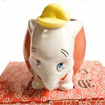 3D baby elephant cartoon large capacity ceramic mug Juice cup Milk cup Water cup Birthday gift Animal hand drawn cup