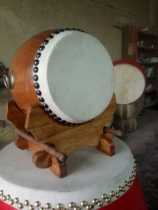 5-inch log cowhide drum drum Tai drum gift ornaments drum