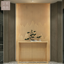 Shangzhu Shangfang Chinese-style screen partition Living room office screen sliding door partition wall entry barrier entrance