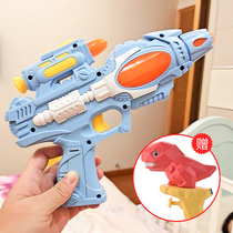 Childrens electric toys gunshots light music Little boy simulation pistol toy soft bullet gun baby 2 years old with sound