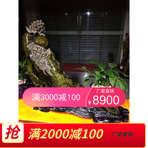 Nan wood carving leaflets Phoebe zhennan life blessed ornaments Ebony animals crafts characters yin driftwood carving