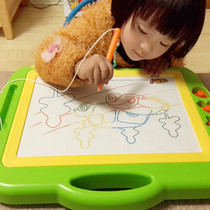 Oversized childrens drawing board Magnetic color writing board Small blackboard Household doodle board baby 1-3 years old 2 toys