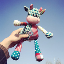 Bull Bull Paparazzi Baby Wool Suede Toy Small Goat Doll Accompany Sleeping Comfort Cloth Doll Bed Cute Sleeping to Hold Girl