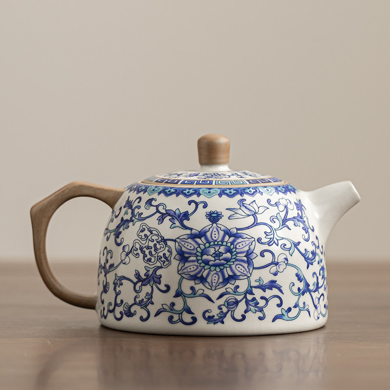 青花缠枝莲茶壶-青花缠枝莲茶壶促销价格、青花缠枝莲茶壶品牌- 淘宝