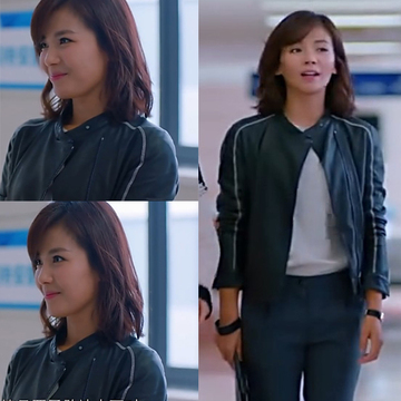 2016春秋季新款 欢乐颂刘涛安迪明星同款短款外套女 包邮