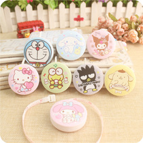 Cartoon soft ruler Mini 1 5M m small tape measure three around carry measuring ruler waist cute pull ruler