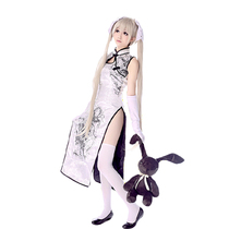 Edge of the sky dome sister Cheongsam cos costume kimono Lolita send gloves socks headdress fan spot special price