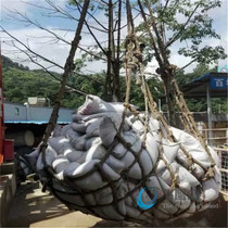 Net Nylon rope lifting net Lifting cargo net Lifting net Loading and unloading lifting net Flat lifting net Stone lifting net 2 meters*2 meters