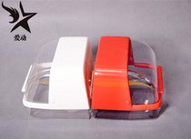 Red white magnesium powder box non-slip powder single box non-slip magnesium powder holder container without bracket
