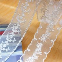 19875 hot sale diy handmade Morning Glory rose clothing accessories sewing material lace mesh embroidery lace