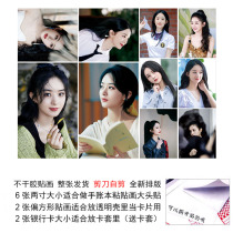 Zhao Liying sticker stickers book stickers childhood old-fashioned self-adhesive pasting Star Collection commemorative gift 101