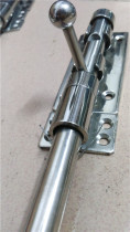 Positive 304 stainless steel bolt door bolt door latch up and down insert thick thickened lengthened bolt