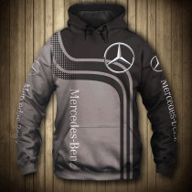 Aliexpress wish Amazon Ebay Mercedes Benz mens and womens hooded sweatshirt 3D digital printing