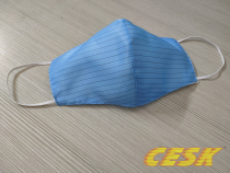 Anti-static clean mask layer dust mask cleanroom with visor washable multi-use can be high temperature