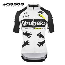 Assos assos Qhubeka mens comfortable summer short sleeve speed dry breathable riding suit