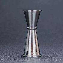 Custom section 304 stainless steel double head measuring cup oz appliance with inner and outer scale curls a little dedicated