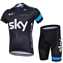 Black Bike Pulley Suit Riding Suit Short Sleeve Male Summer Fleet Mountain Bike Riding Jacket Breathable