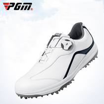 Golf shoes men's waterproof shoes rotating shoelace activity nail sole leisure sports men's shoes XZ169