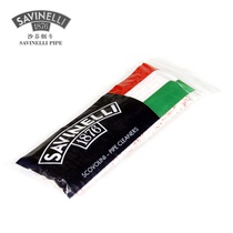 Three pieces of original Italian SAVINELLI imported pipe pass 15cm50 packs