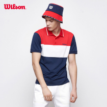 Wilson Wilwin Mens Fashion Trends Tennis Baseball Short Sleeve POLO Shirt Year New Sports Casual T-Shirt
