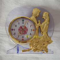 White Pigeon brand love mechanical alarm clock nostalgic collection horseshoe watch special price