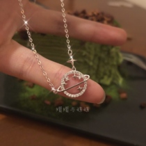 Sweater chain New sterling silver choker to send girlfriends birthday gift Girl Necklace female summer light luxury niche design sense