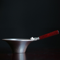 Prajna tea leak India small leaf rosewood tea filter sterling silver mahogany tea filter tea maker tea set 0373