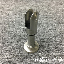 304 stainless steel support feet toilet partition hardware accessories toilet adjustable base feet 10cm