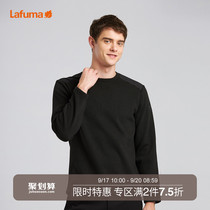 LAFUMA Leify leaf men outdoor warm base shirt casual round neck plus velvet long sleeve T-shirt LMTS9D622