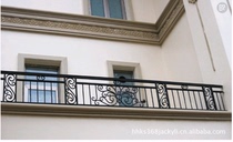 Simple Wrought iron stair handrail Balcony guardrail Attic railing Corridor decorative railing fence Man coffee guardrail