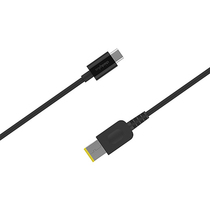 Lenovo thinkplus dual typ-c line lipstick power supply USB-C to Lenovo square port power cord type-C to square port adapter