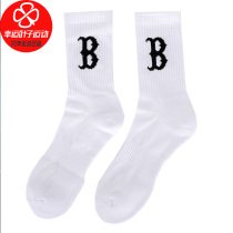 MLB official website men's socks women's socks 2022 spring new NY sports socks soft and comfortable casual socks mid-top socks tide