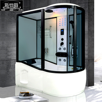  Net celebrity shower room Integral bathroom with bathtub Integrated bathroom Shower room Glass partition bathroom Bath room