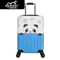 Childrens suitcase small male sitting can ride 20-inch cartoon pull-bar case girl 18 inch cute travel den case customization