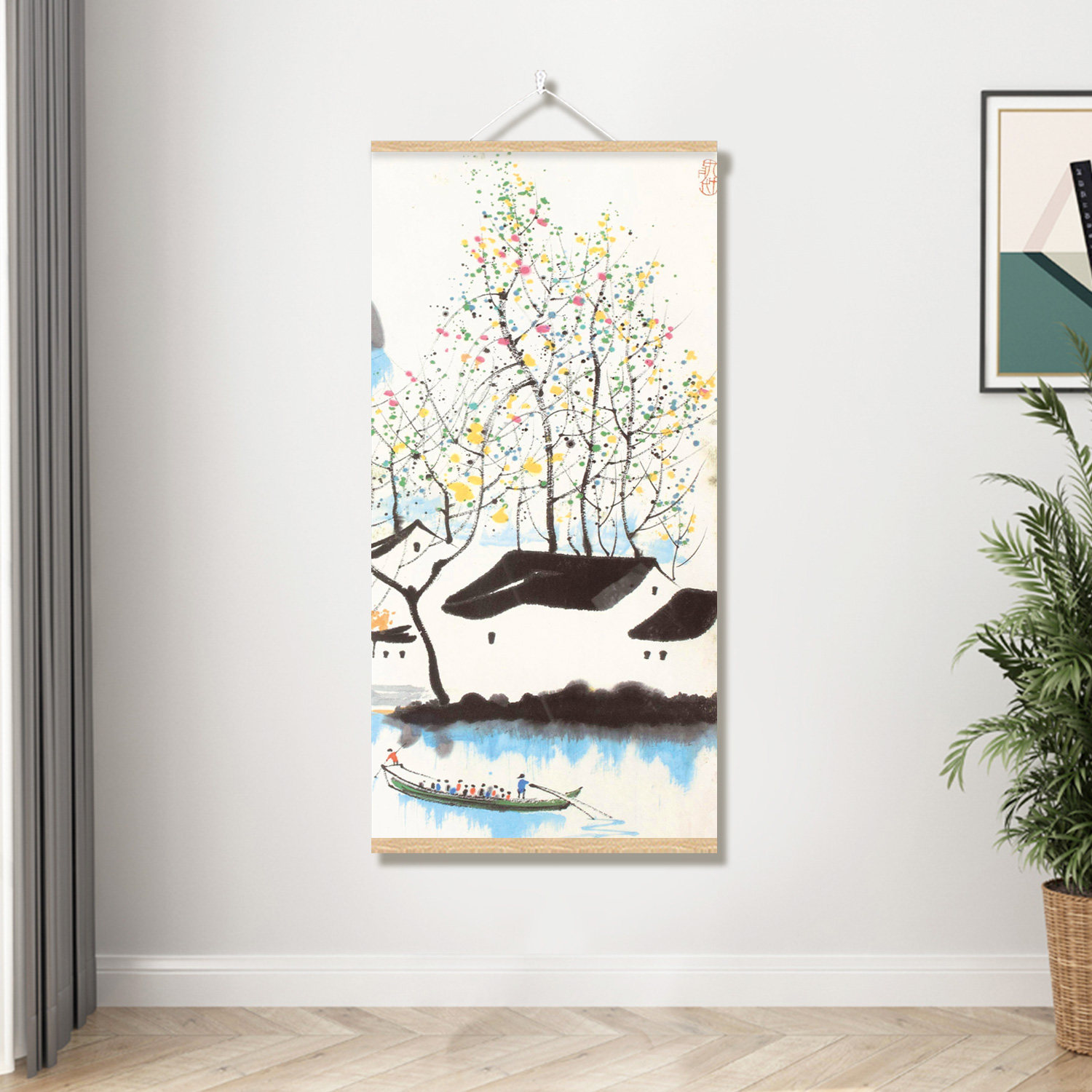 吴冠中江南挂画-吴冠中江南挂画促销价格、吴冠中江南挂画品牌- 淘宝