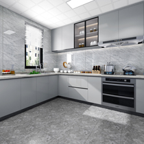 Full-body marble tiles 400X800 kitchen toilet wall tiles guest restaurant balcony all-ceramic plate interior wall tiles