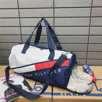 Short-distance travel bag fitness bag womens sports bag mens dry and wet separation training bag large capacity handnet red Fitness Bag