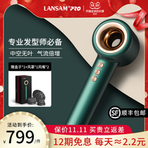 German LANSAM hair dryer negative ion hair care home wind hair salon special high-speed dry non-wind tube leaf