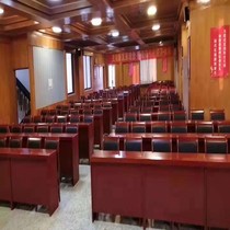 Conference room tables and chairs double strip table solid wood desk conference table auditorium training table and chair combination strip table long table
