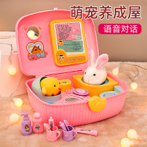 Happy and cute chicken development house pet little girl House girl birthday gift Princess childrens toy