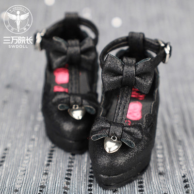 taobao agent Spot [Thirty President] DH/3 points 4 points Black T -shaped high -heeled shoes MSD SD13 dollhearts