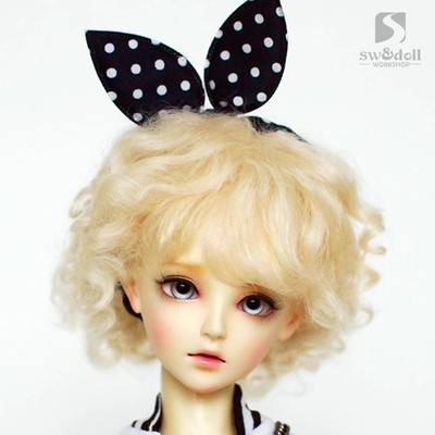 taobao agent [Clearance Special Hui] BJD wig uncle 3 points, 4 minutes, 6 minutes, 12 points, horse sea hair SD baby JW039 broken short hair roll